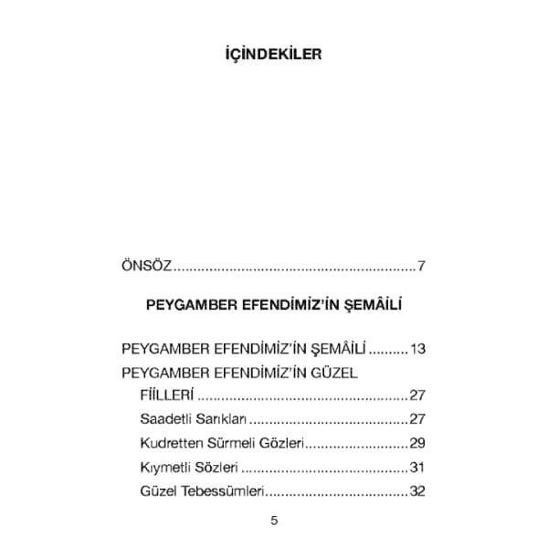 Peygamber Efendimizin Şemaili | İsmail Hakkı Divriki