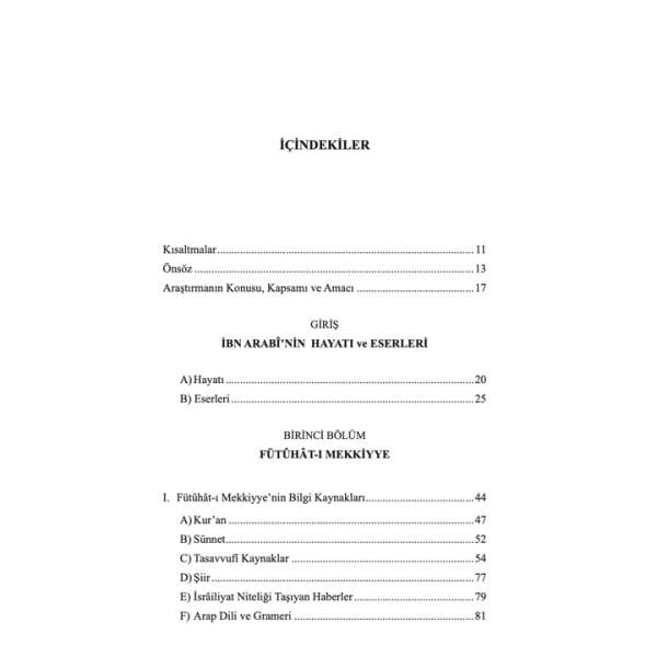 İbn Arabi ve Hadis | Mehmet Ayhan