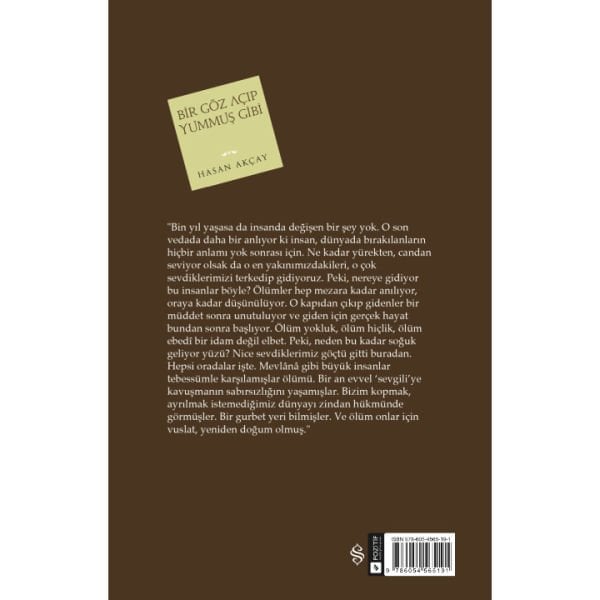 Bir Göz Açıp Yummuş Gibi | Hasan Akçay