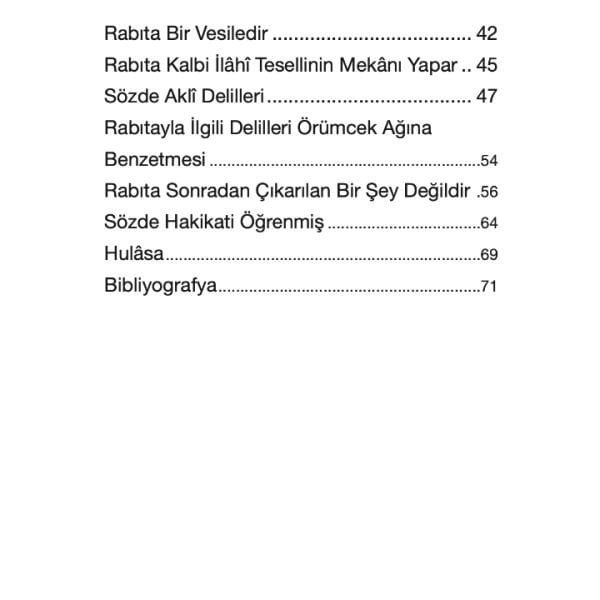 Rabıtanın Hakikati | Mehmet Vevzi Efendi