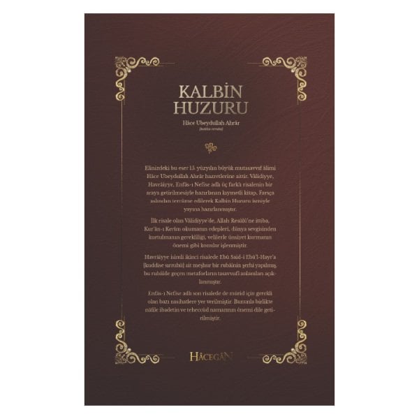 Kalbin Huzuru | Hace Ubeydullah Ahrar