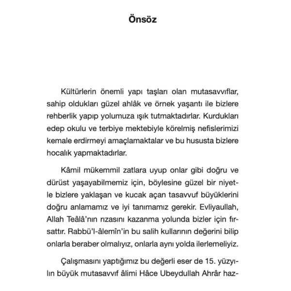 Kalbin Huzuru | Hace Ubeydullah Ahrar