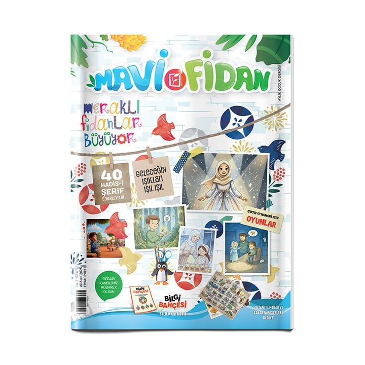 Mavi Fidan Aylık Çocuk Dergisi Sayı: 91 - Aralık 2025