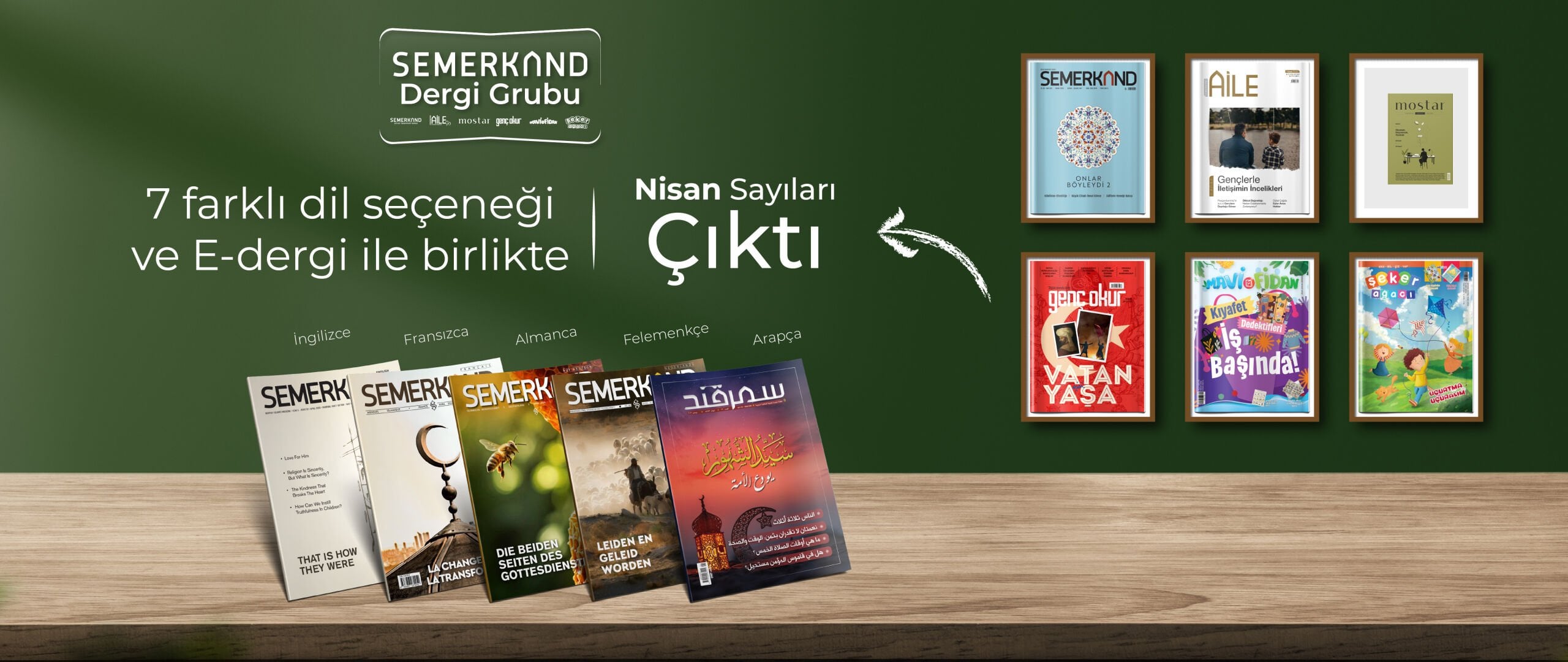 Nisan Ayı Dergileri